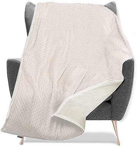 Quility Weighted Blanket for Adults - 20 LB Queen Size Heavy Blanket for Cooling & Heating - 100%... | Amazon (US)