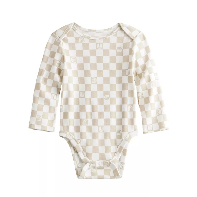 Baby Jumping Beans® Lap Shoulder Long Sleeve Knit Bodysuit | Kohl's