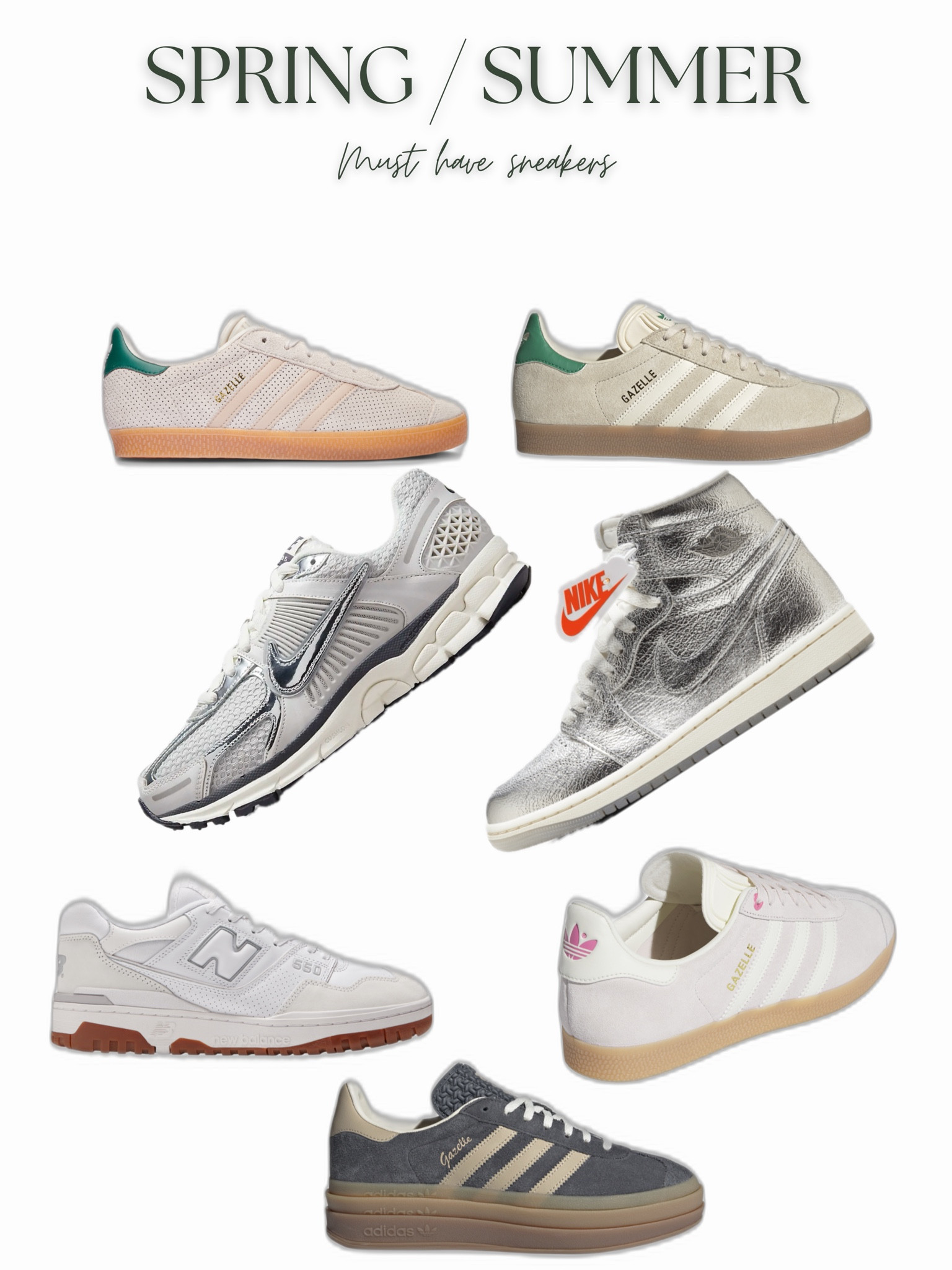 A few of my favourite kicks of the season, these are great Mother’s Day gifts 

#LTKGiftGuide #LTKstyletip #LTKshoecrush
