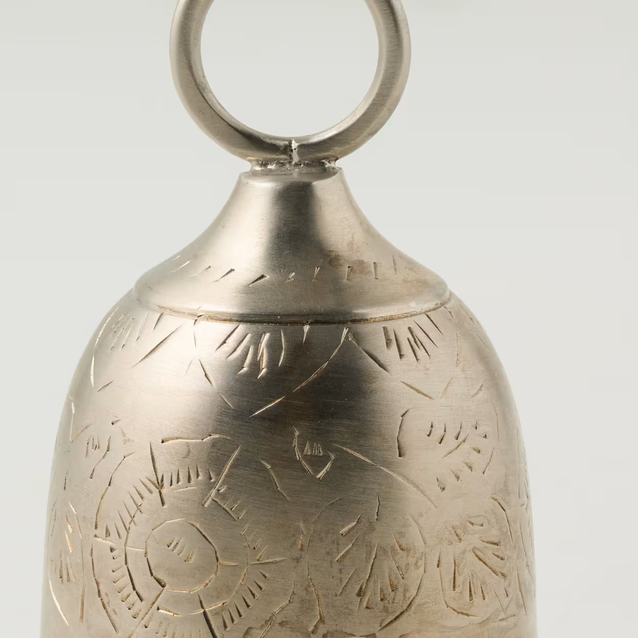 Gigi Etched Silver Bell | Magnolia