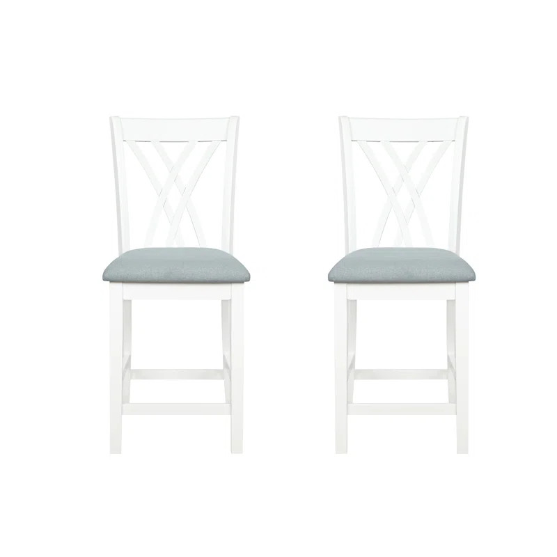 Maggie Upholstered Counter Stools | Perigold
