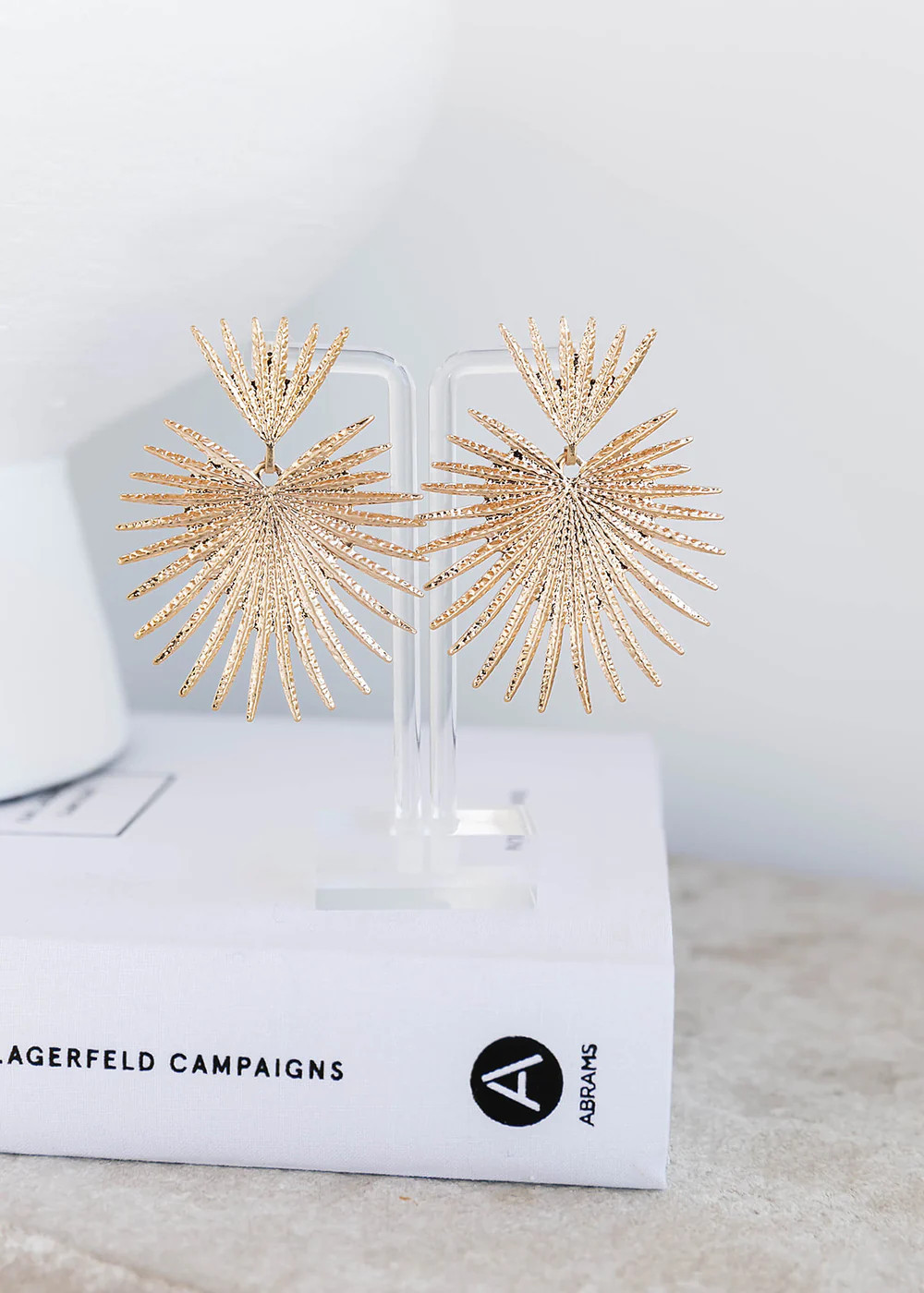 Palm Earrings | Abbey Glass