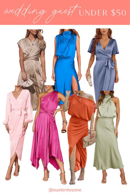 Wedding guest dresses from Amazon Prime under $50. You don’t need to drop a lot on a great dress, all of these come in different colors and are so cute!

#LTKSeasonal #LTKwedding #LTKunder50
