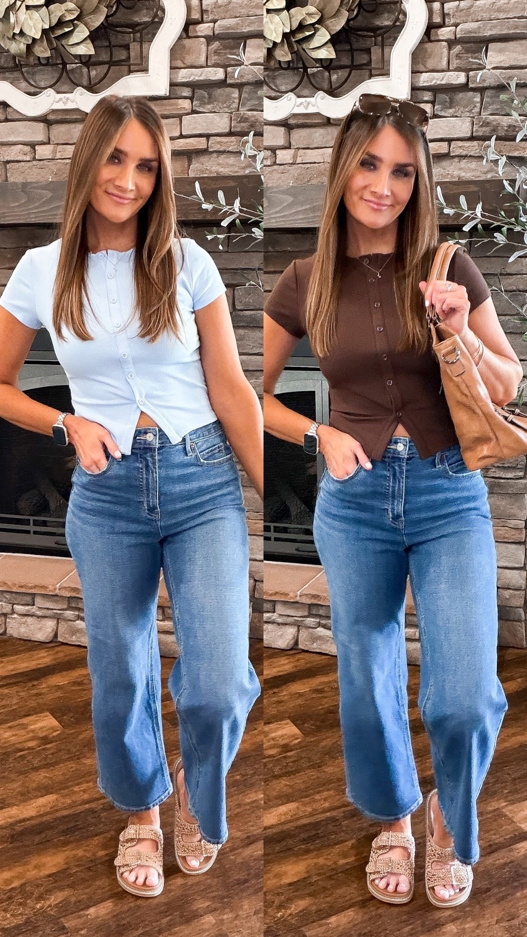 I feel like the easiest way to update your basics for spring is finding pieces with a little extra detail… and this tee with the button front is exactly that. It’s still a basic, but the buttons make it feel way more styled. Throw it on with denim, linen pants, shorts… it just works with everything. 

Wearing size medium in tee. Can size up in this one. 

#springoutfit #springstyle #amazonfinds #amazonfashion #amazonstyle #casualoutfits #everydaystyle #outfitideas #basicbutbetter #styleinspo #fashionreels #reelstyle #springbasics #ootdinspo #easyoutfits #wearitwith #viralreels #reelitfeelit #springoutfits #springfashion #amazonfashionfinds #outfitinspo #springbasics #reeloutfit #easyoutfits #capsulewardrobe #wearitwith #dailyoutfit #styleideas #fashioninspo #ootd

#LTKgrwm #LTKmomlife #LTKootd