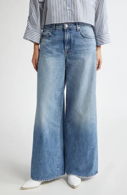 TWP Tiny Dancer Wide Leg Jeans in Vintage Wash at Nordstrom, Size 29 | Nordstrom
