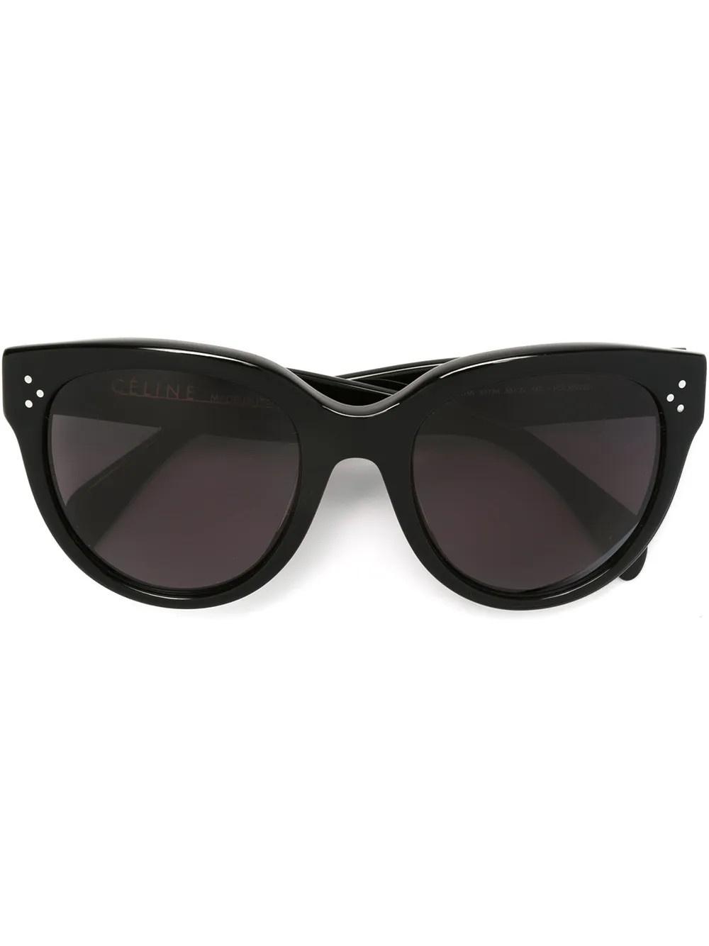 Celine Eyewear 'Audrey' sunglasses - Black | FarFetch Global