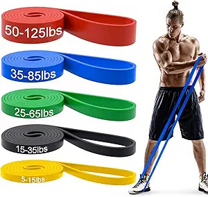 Pull Up Bands, Resistance Bands, Pull Up Assistance Bands Set for Men & Women, Exercise Workout B... | Amazon (US)