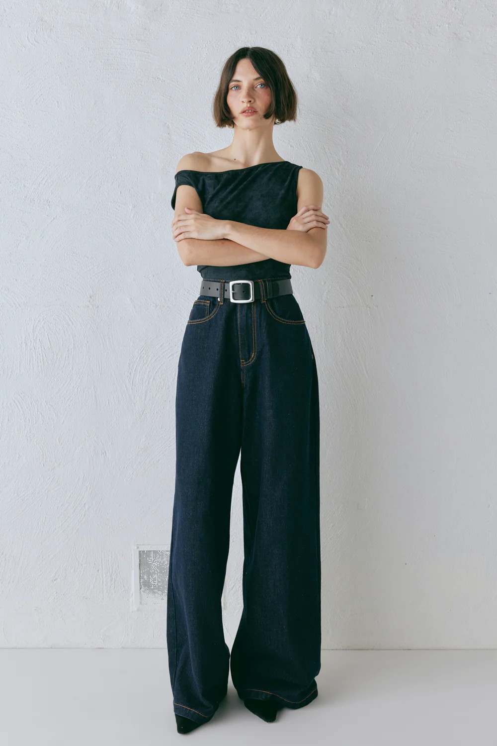 Aston Denim Jeans Indigo | VRG Grl