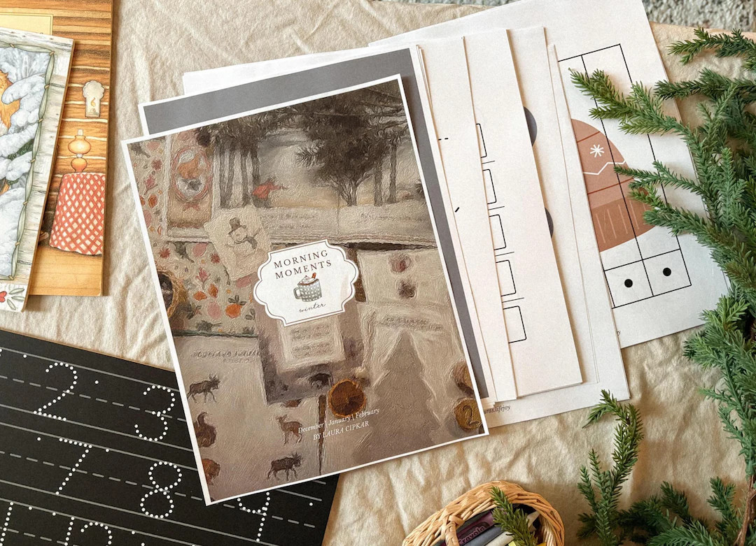 Winter Morning Time Guide: Christian Homeschool Curriculum (PDF Download) - Etsy | Etsy (US)
