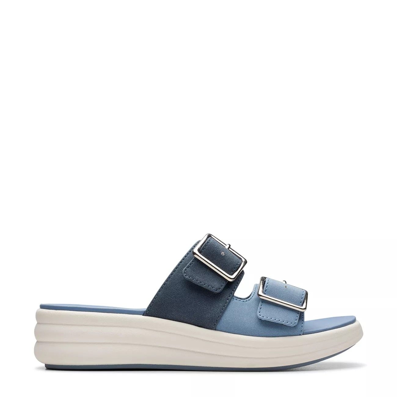 Clarks Women's Drift Buckle Wedge Sandal | The Shoe Company