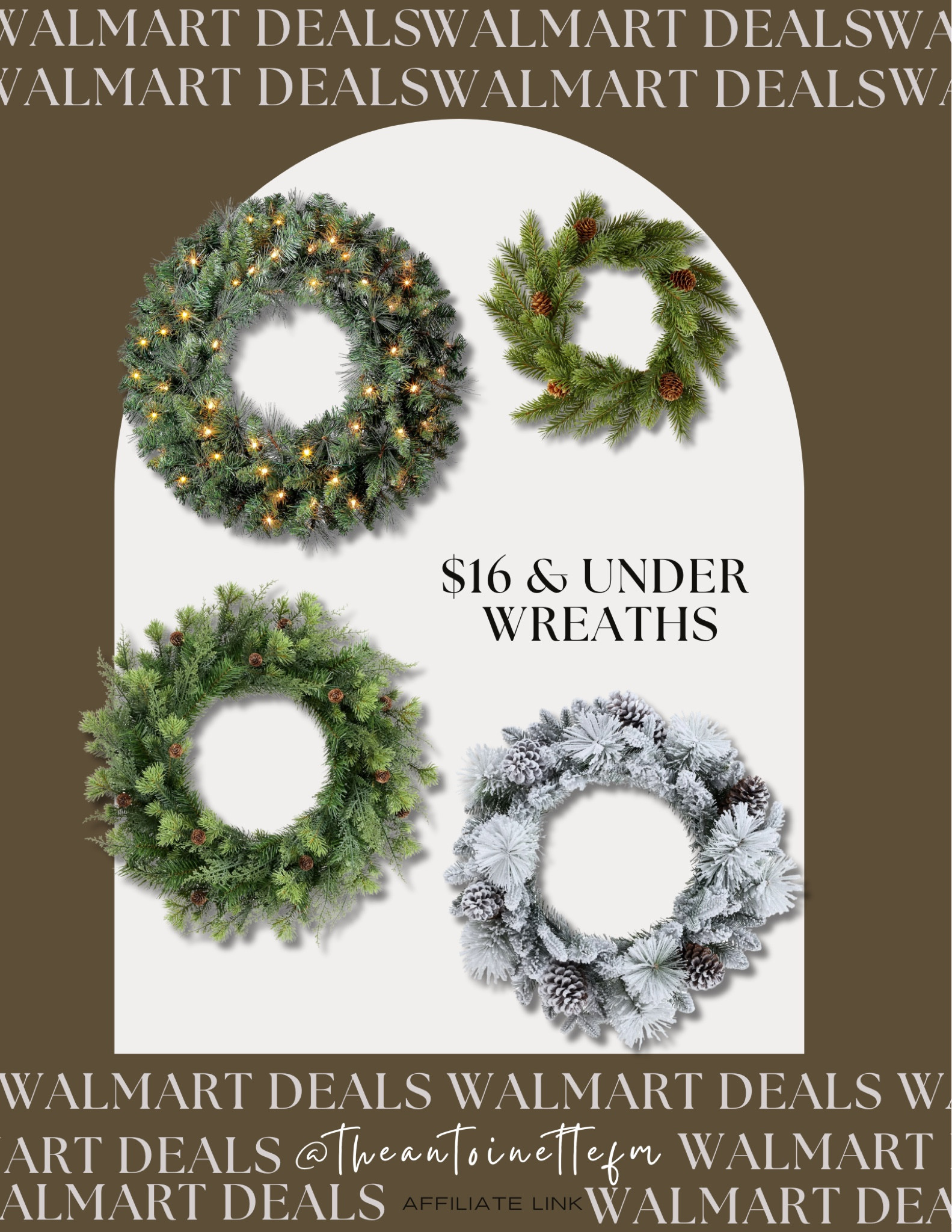 These wreaths are so affordable ! I’m definitely getting the mini 😍 from Walmart

#LTKSeasonal #LTKHome #LTKHoliday