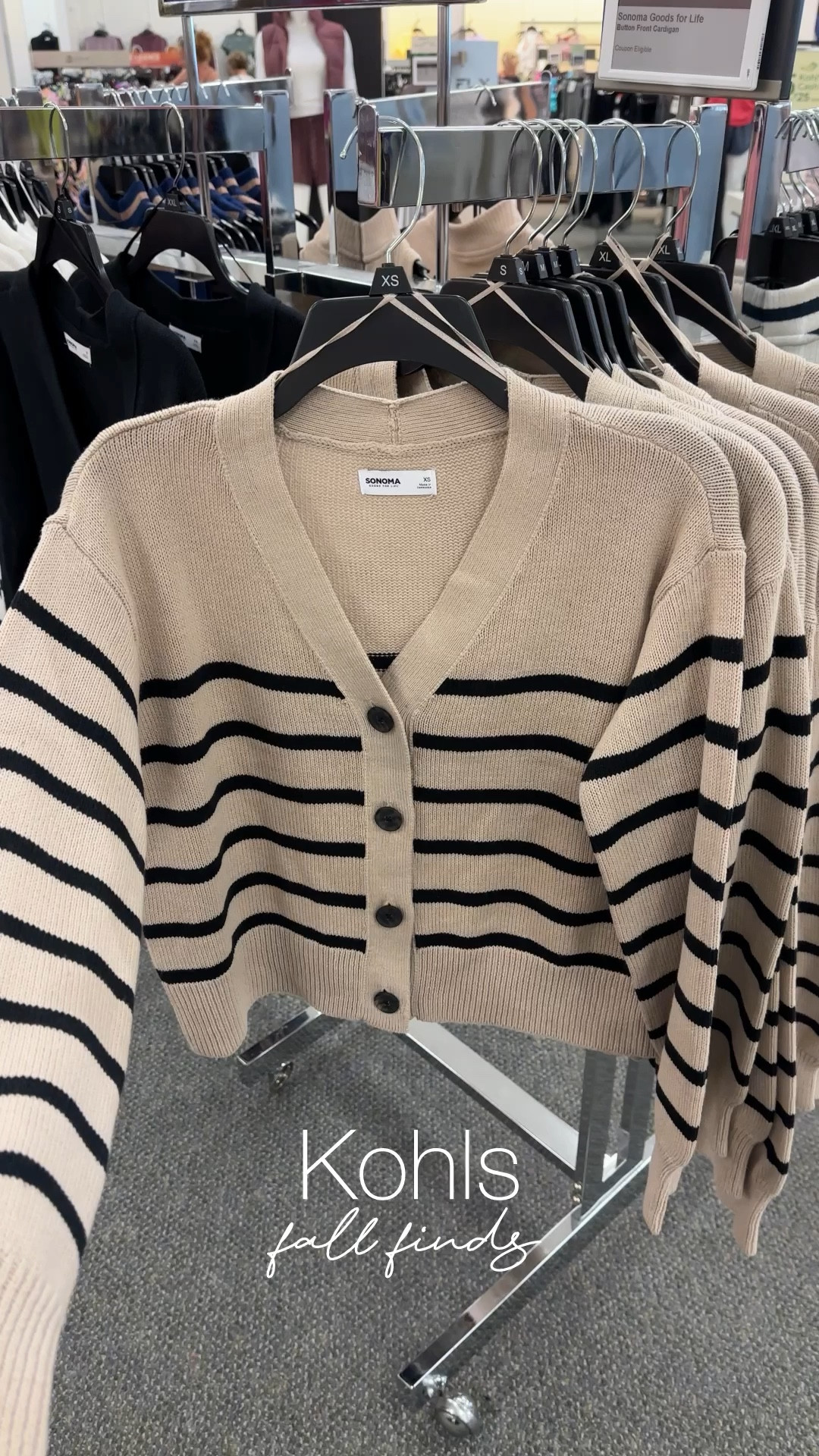 Kohls sonoma cardigan sale