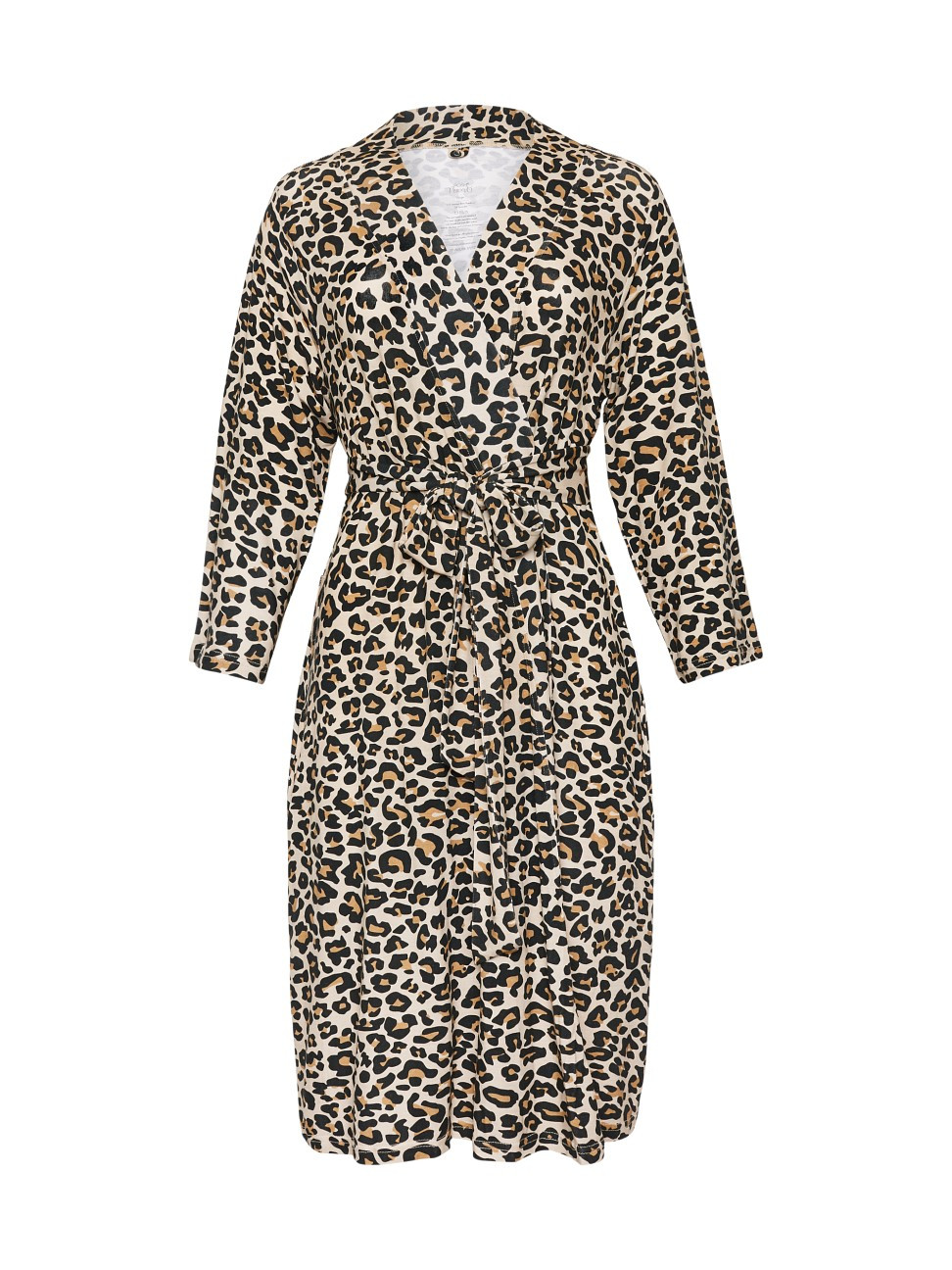 Posh Peanut Women's Lana Leopard-Print Mommy Robe - Leopard Tan - Size XL (12-14) | Saks Fifth Avenue