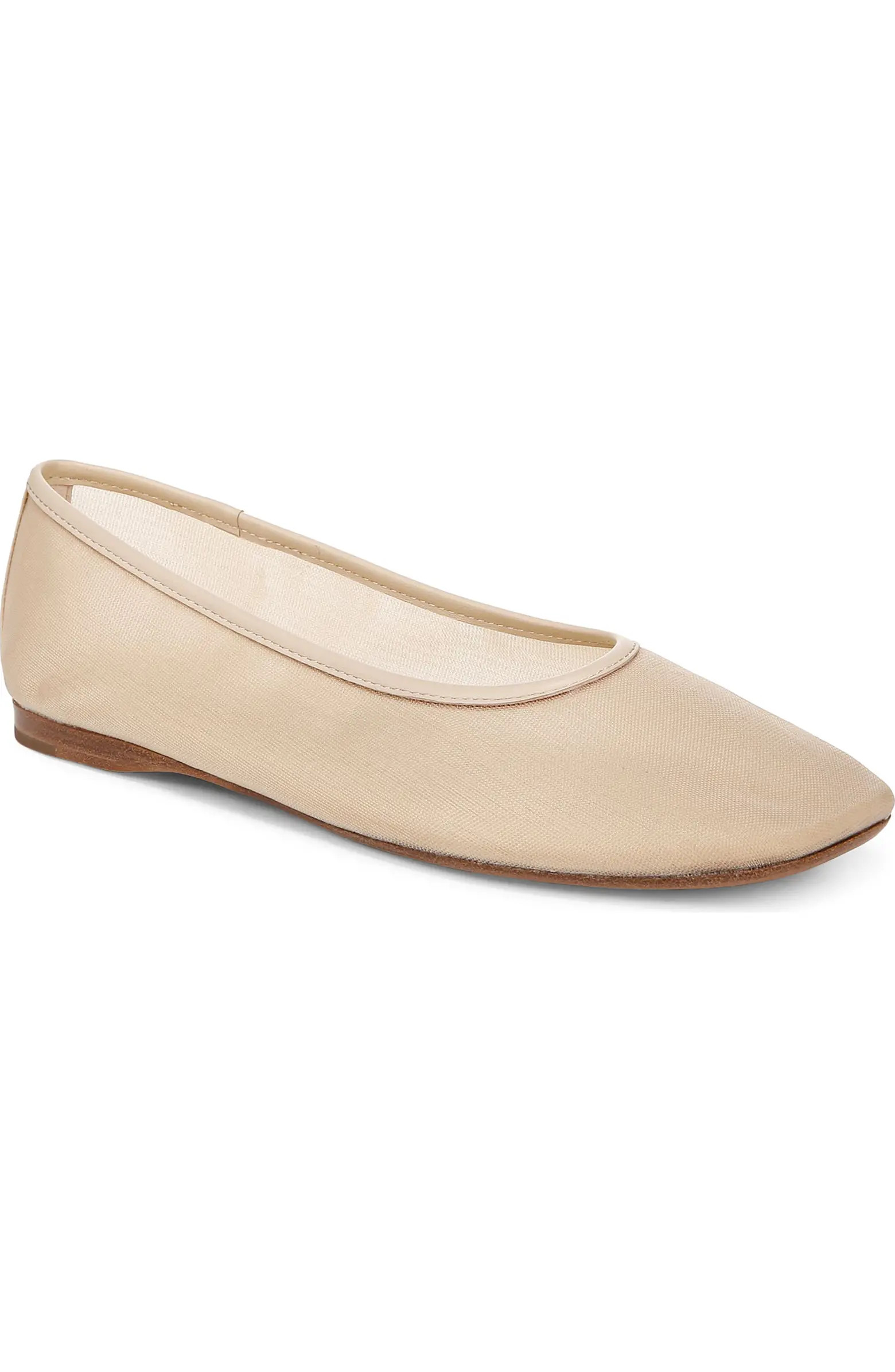 Vince Leah Mesh Ballet Flat (Women) | Nordstrom | Nordstrom