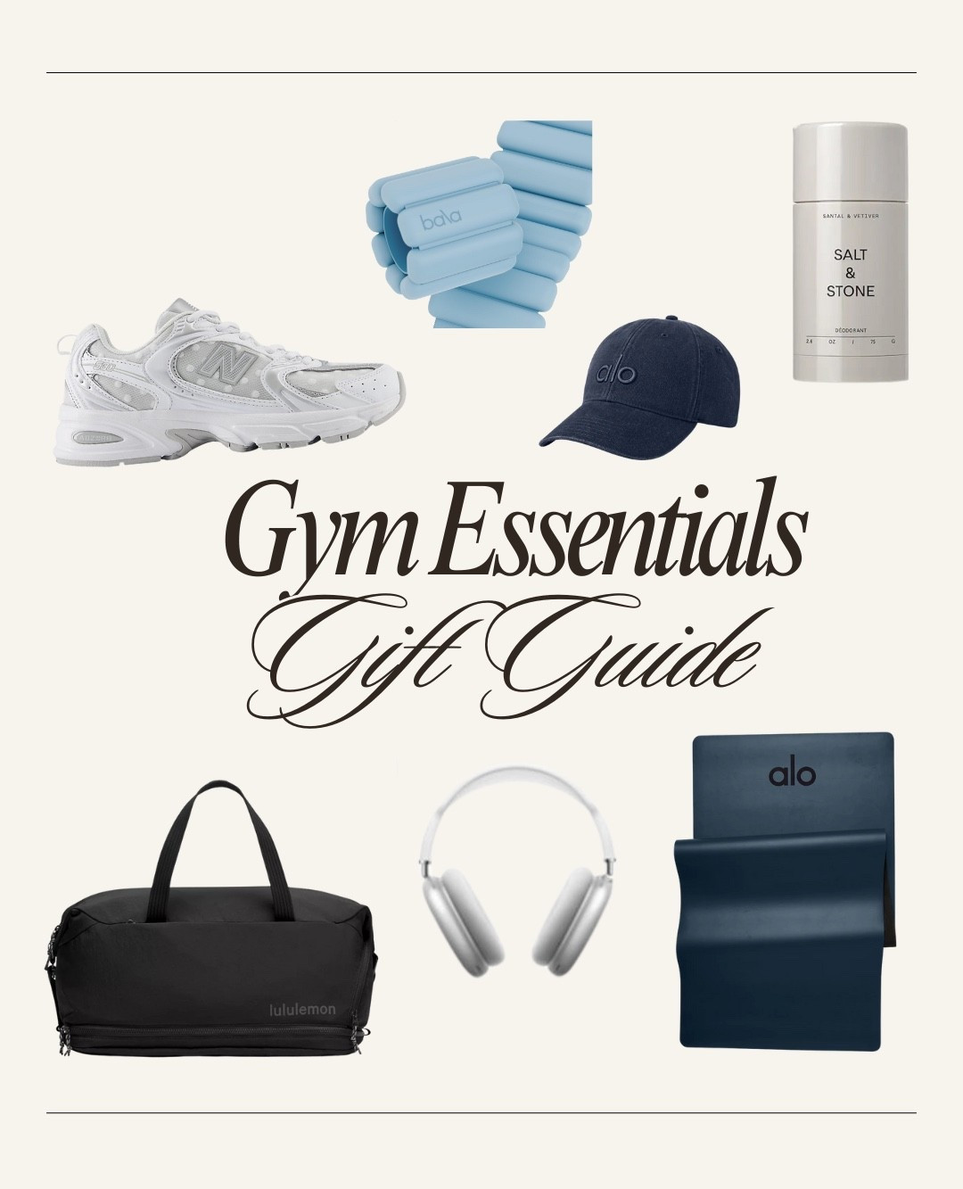 Gift guide to all the gym essentials🏋🏻‍♀️🧘🏻‍♀️

#LTKGiftGuide #LTKHoliday #LTKActive