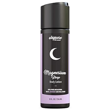 Magnesium Sleep Lotion with Lavender and Melatonin - Topical Application Night Cream- High Potenc... | Amazon (US)