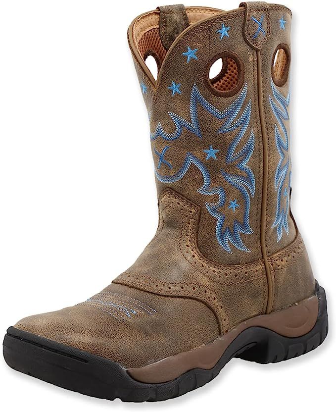 Twisted X Women's 9" All Around Work Boot - Versatile Women's Western Work Boots - Distressed Sad... | Amazon (US)