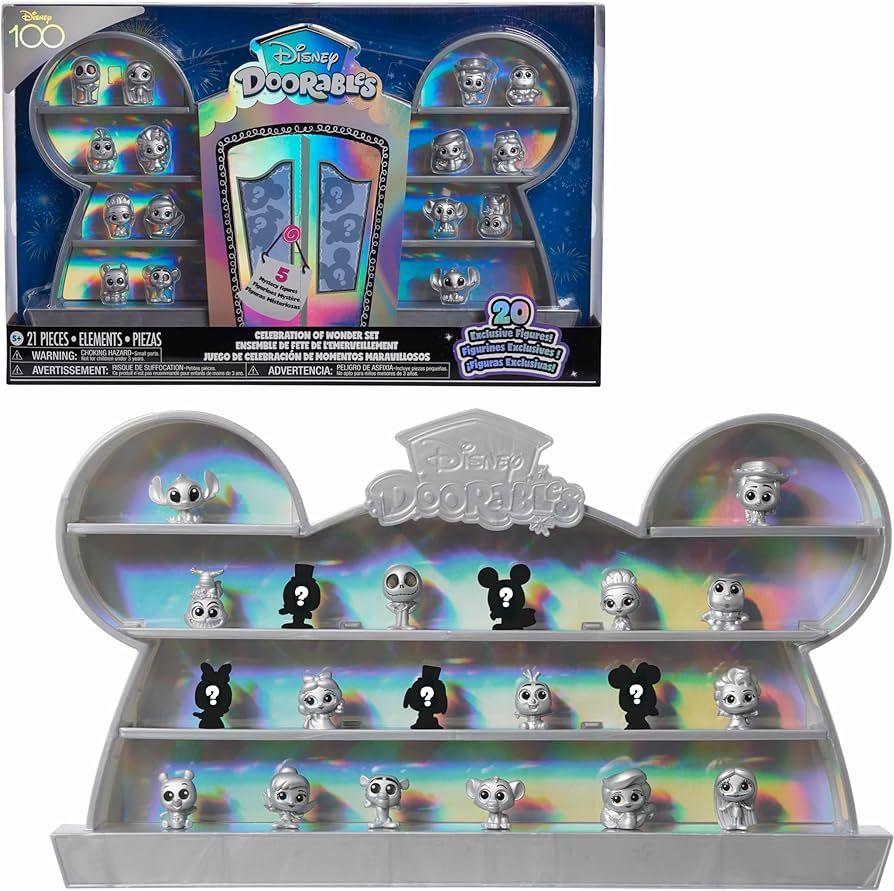 Disney Doorables Disney100 Celebration of Wonder Set, 21-Piece Collectible Figure Set, Kids Toys ... | Amazon (US)