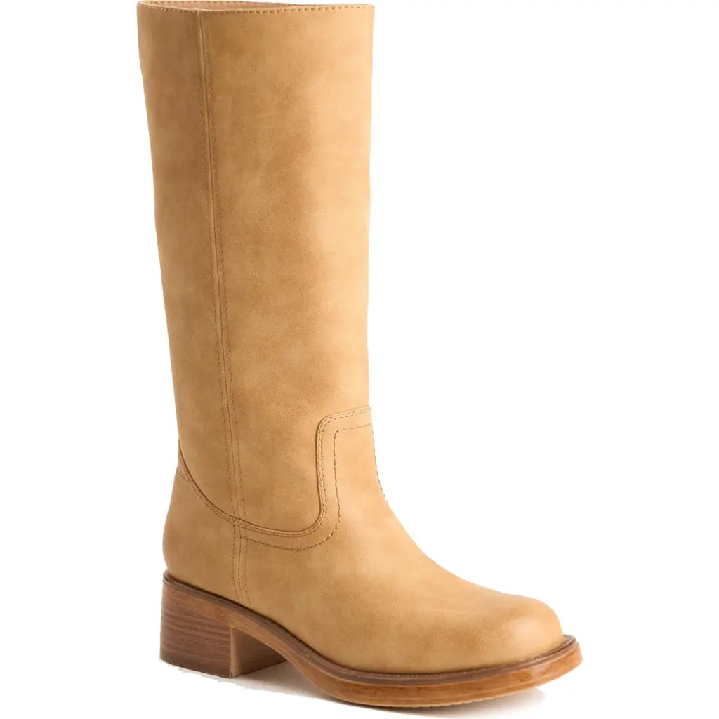 NEW YORK AND COMPANY Side Zip Boot in Yellow at Nordstrom Rack, Size 7.5 | Nordstrom Rack