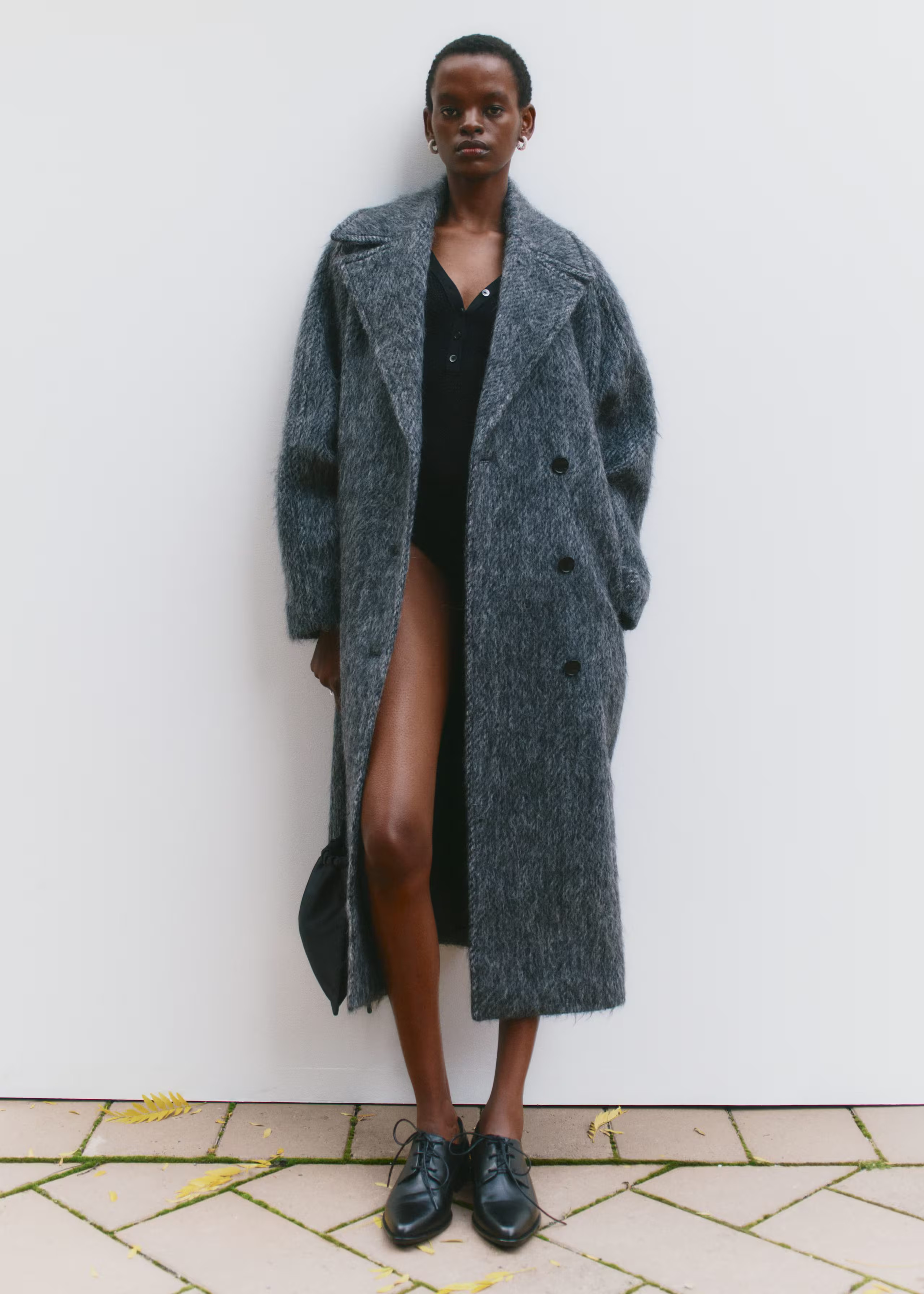 Brushed Wool-Blend Coat | & Other Stories UK