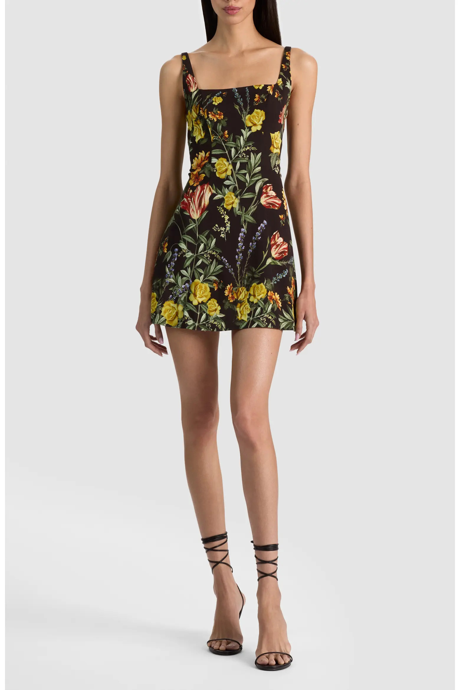 ALICE + OLIVIA Julia Scoop Neck Minidress (Women) | Nordstrom | Nordstrom
