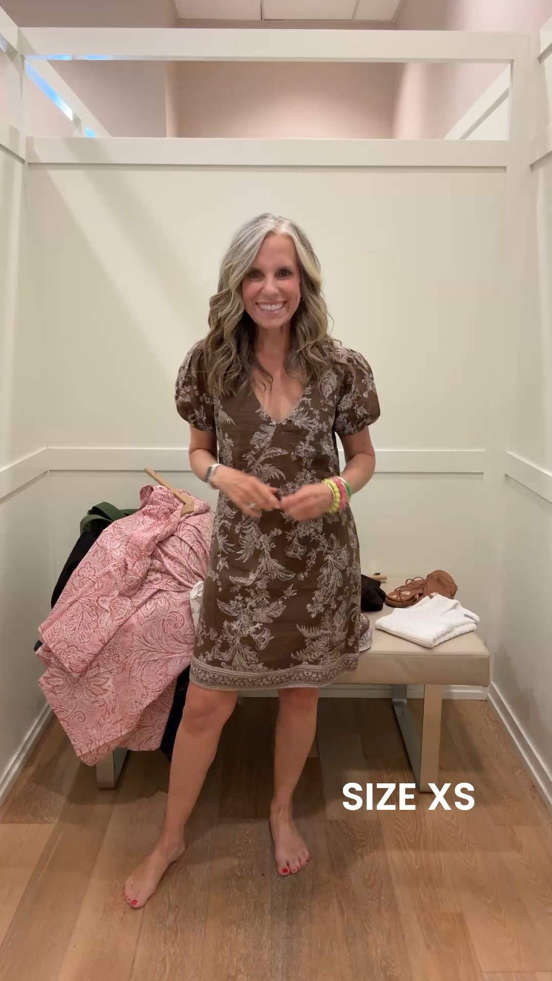 This is a cute one. Love the brown and the print. Cute work, church or summer lunch 

#LTKSaleAlert #LTKOver40 #LTKMothersDay