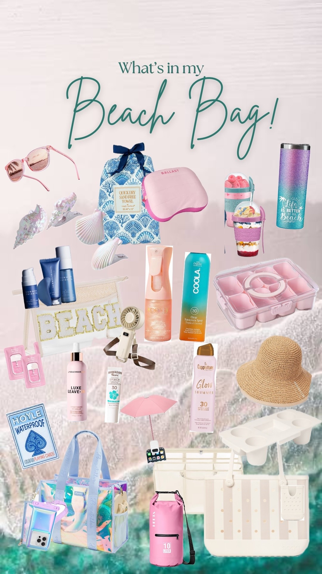 Ready for the ultimate beach day? ☀️👙

I’ve rounded up all my absolute essentials to stay sun-protected, organized, and effortlessly chic by the shore. From sand-free setups to the perfect summer glow, here is everything I’m packing this season!

#LTKgrwm #LTKootd #LTKSwim