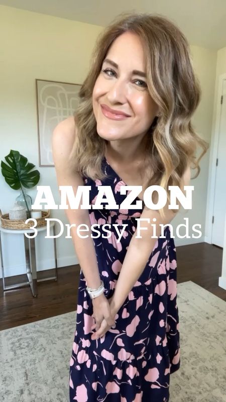 3 dressy finds from Amazon! Wedding guest, date night, birthday, wine tasting, whatever your plans are—these are perfect for getting dressed up. Wearing my usual size small in each. #amazonfashion 

#LTKsalealert #LTKstyletip #LTKunder50