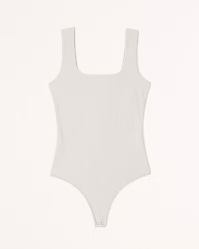 Soft Matte Seamless Squareneck Bodysuit | Abercrombie & Fitch (US)