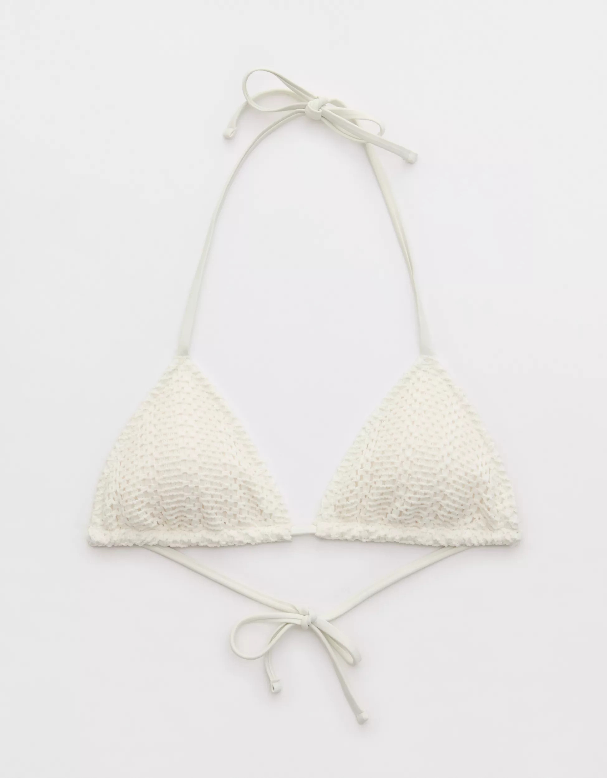 Aerie The Sun-Lover Crochet Bikini Top | Aerie