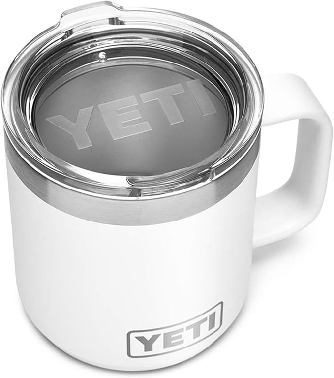 YETI Rambler 10 oz Stackable Mug, Stainless Steel, Vacuum Insulated with Standard Lid | Amazon (US)