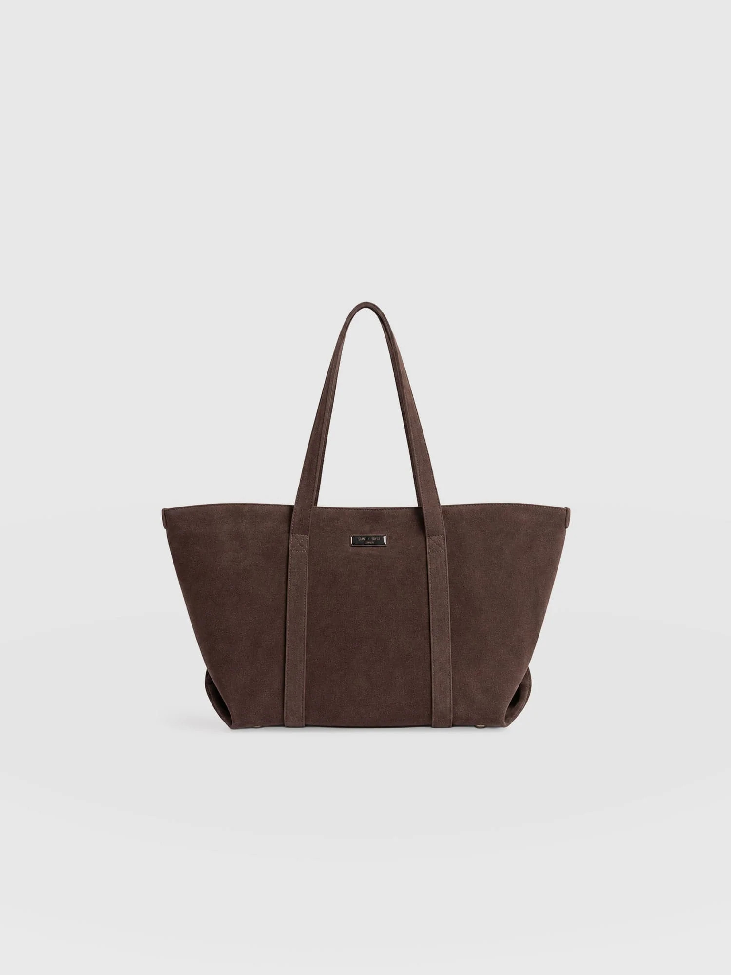 Kara Shopper Bag - Brown Suede | Shop.app