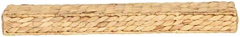 Creative Co-Op Handwoven Water Hyacinth Wall Shelf, Beige | Amazon (US)