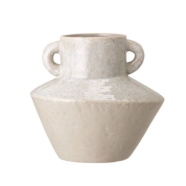 Stoneware Vase with Handles | Monika Hibbs Home