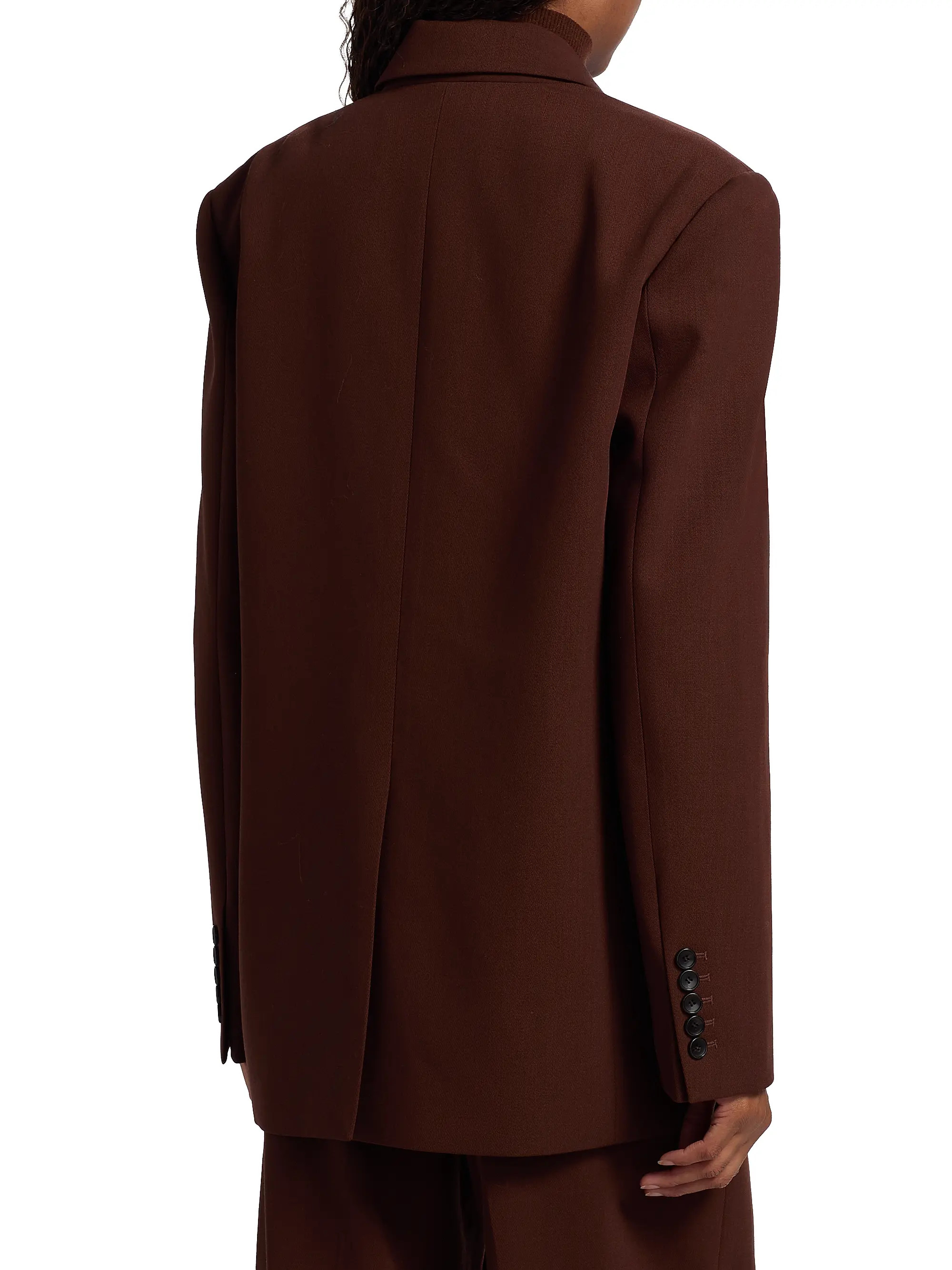 A.L.C. Calla Wool-Blend Oversized Blazer | Saks Fifth Avenue | Saks Fifth Avenue