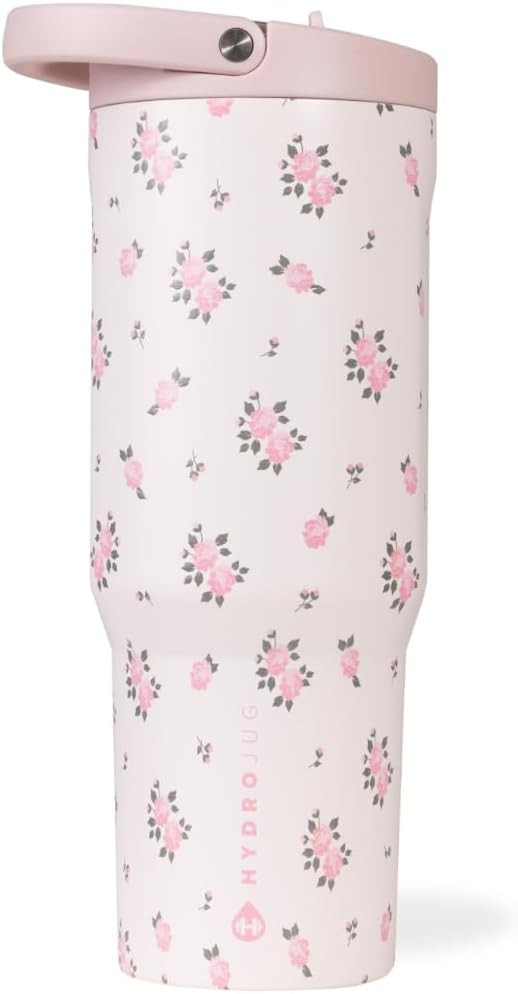 HydroJug Sport - Stainless Steel Tumbler with Straw, Vacuum Insulated, 40oz Leakproof Water Bottl... | Amazon (US)