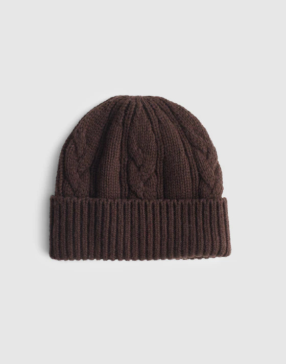 Chunky Cable-Stitch Beanie | Madewell