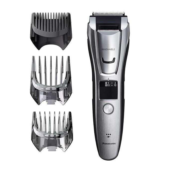 Panasonic Multigroom Beard Trimmer Kit For Face, Head, Body Hair Styling and Grooming, 39 Quick-A... | Amazon (US)