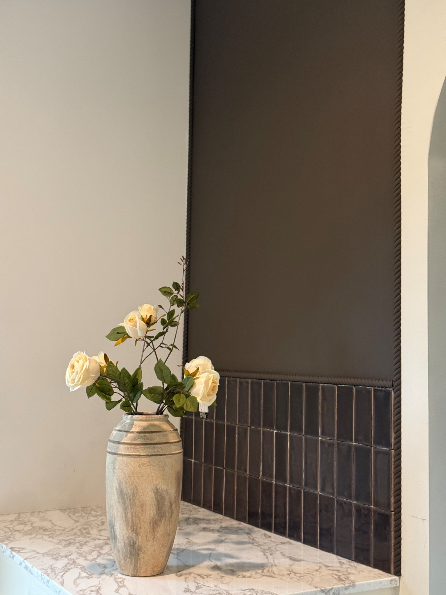 Still not finished but sharing the molding trim since so many asked about it 

#LTKHome