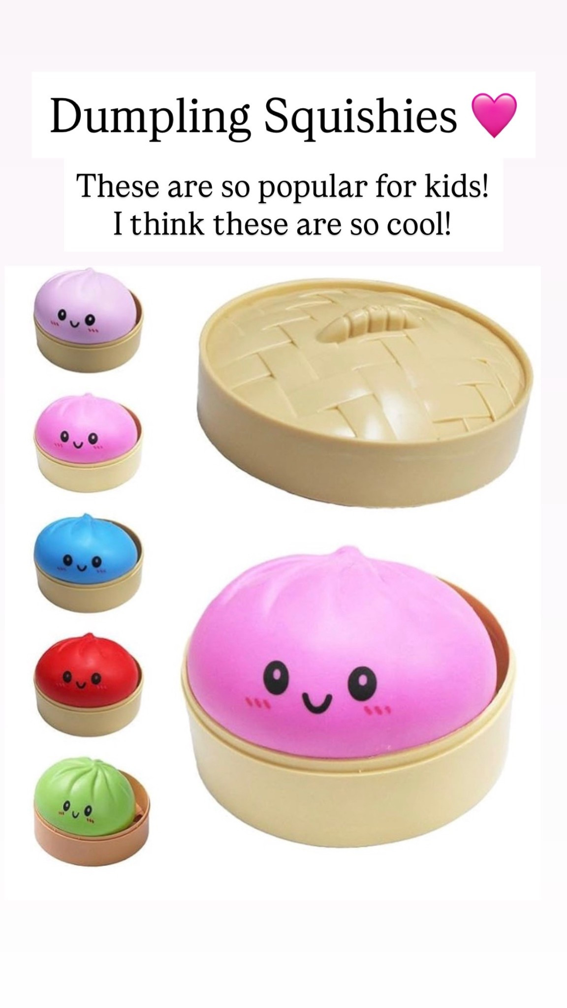 Dumpling squishies 

#LTKKids