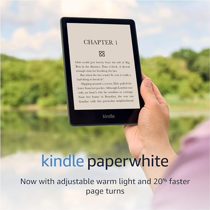 Amazon Kindle Paperwhite (16 GB) – Now with a larger display, adjustable warm light, increased ... | Amazon (US)
