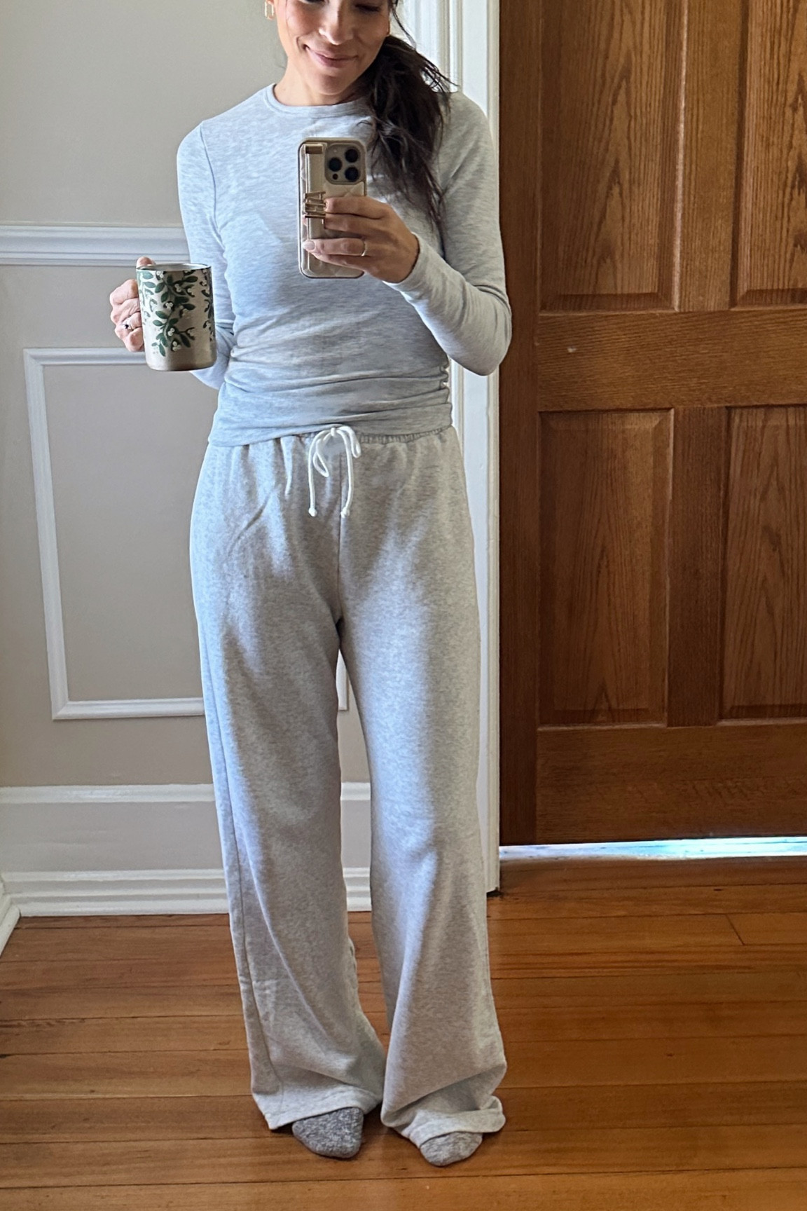 Softest lounge pants! On sale today. True to size. (Size up for tee  since it runs small) #fallcapsule

#LTKsalealert #LTKfindsunder50 #LTKfindsunder100