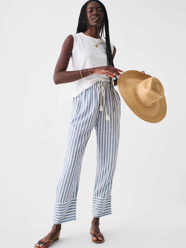 Pacific Beach Linen Pant | Faherty