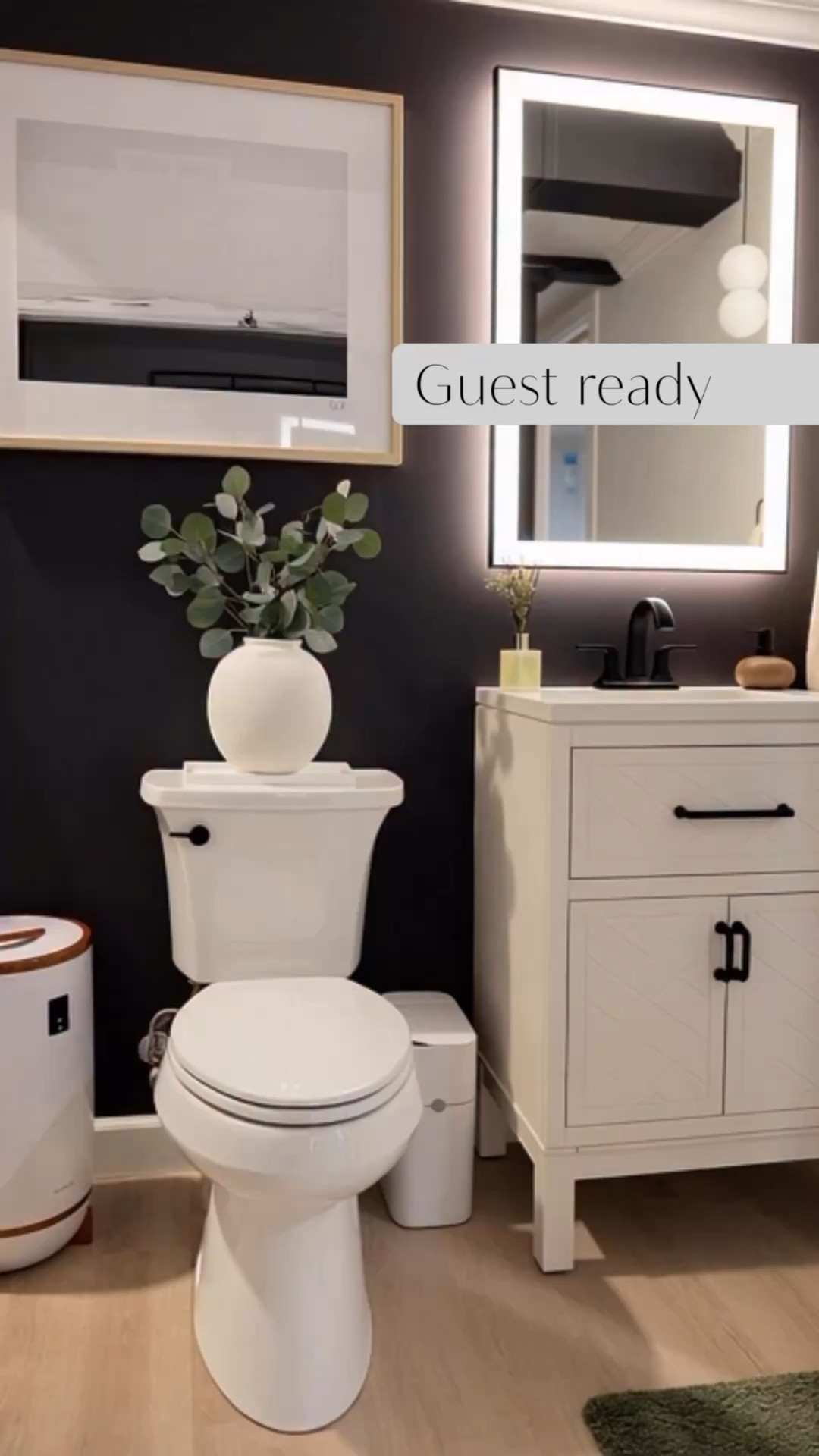 Basement Bathroom Favorites! So good. 🖤 Down to hardware detail

#LTKmomlife #LTKdayinmylife #LTKHome