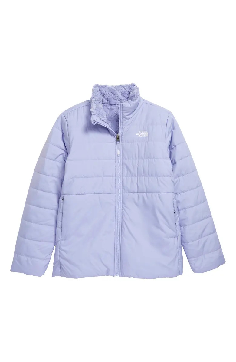 Kids' Mossbud Swirl Reversible Water Repellent Jacket | Nordstrom