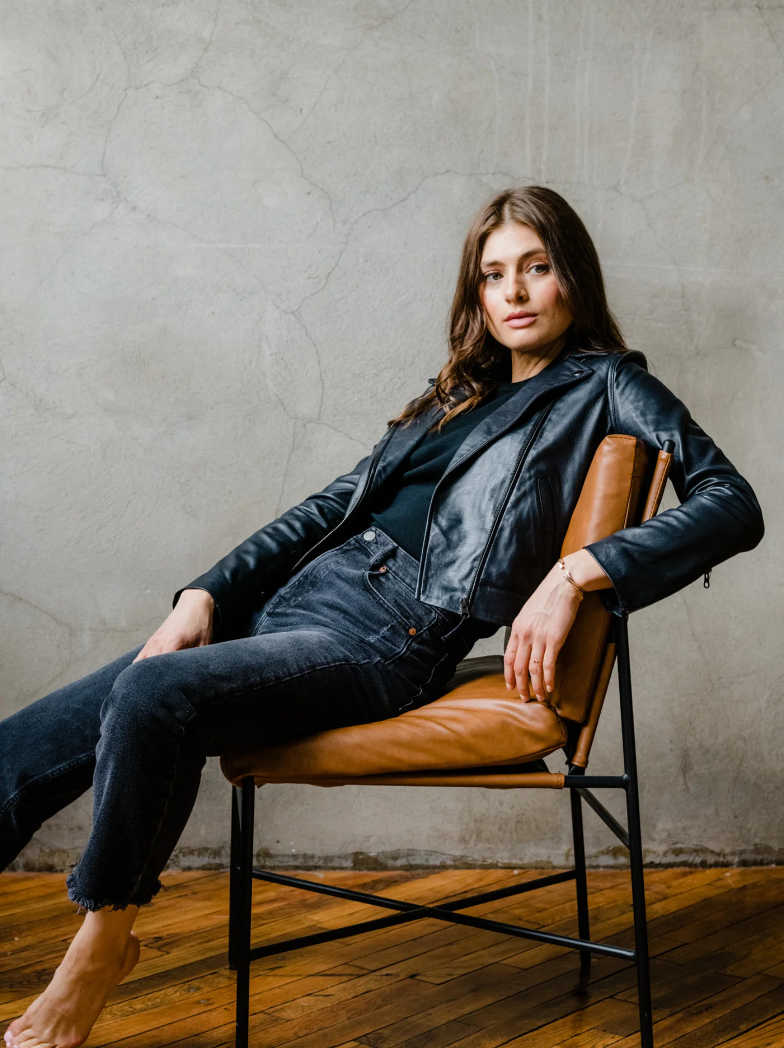 Maha Leather Jacket | ABLE Clothing