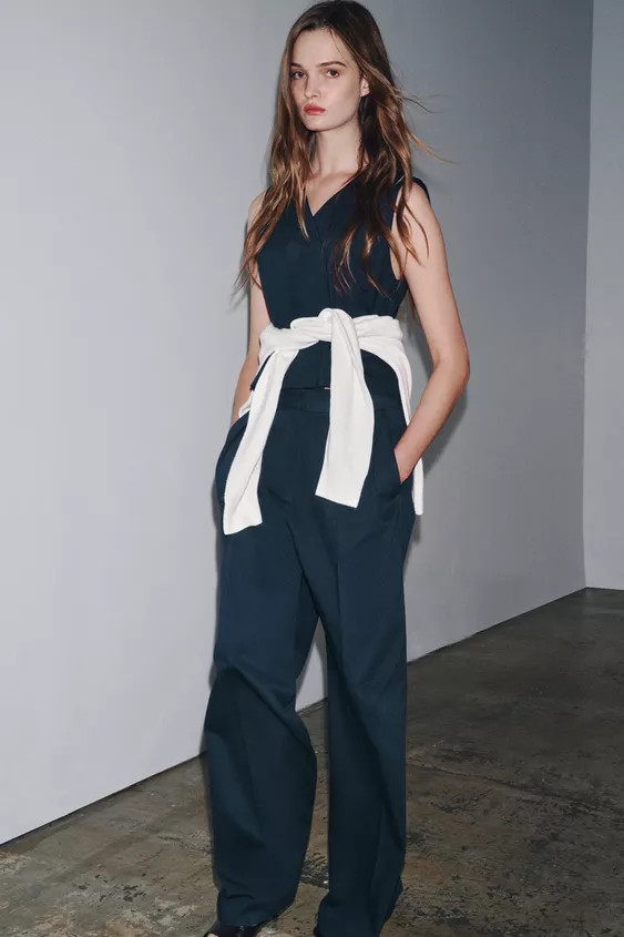 ZW COLLECTION DOUBLE-BREASTED VEST | Zara Canada