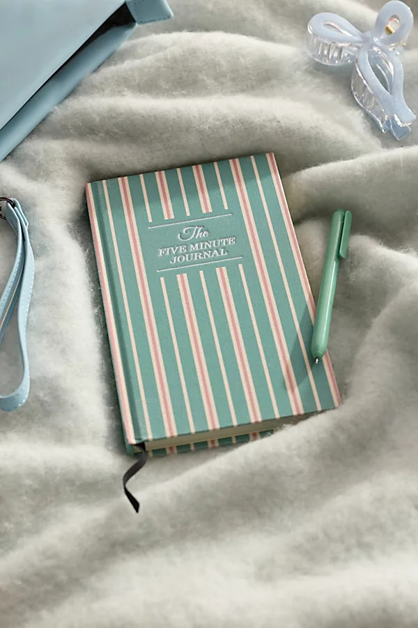 The UO Exclusive Five-Minute Journal By Intelligent Change in Stripes at Urban Outfitters | Urban Outfitters (US and RoW)
