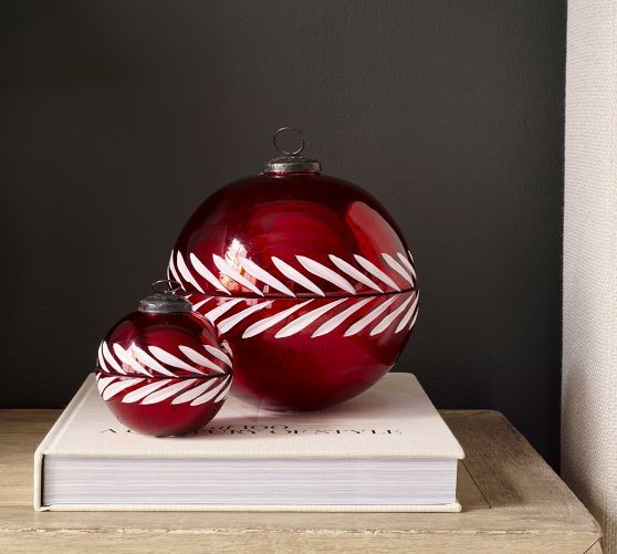 Ornament Shaped Scented Candles - Fireside Cinnamon | Pottery Barn (US)