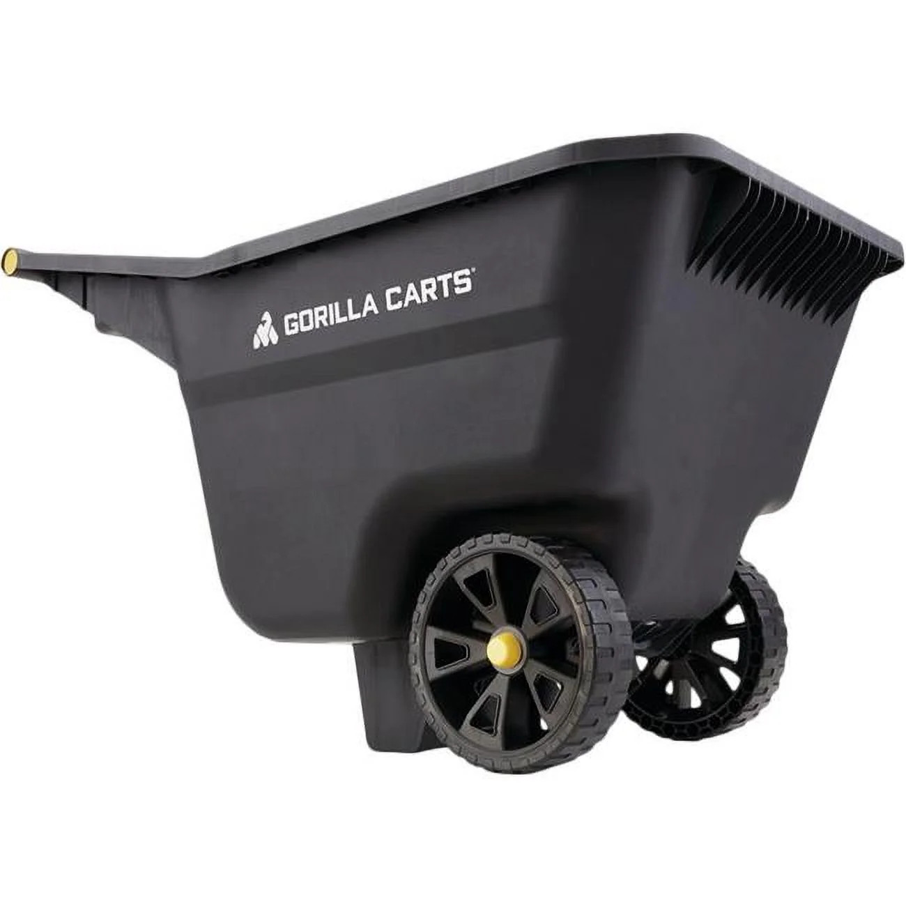 Gorilla Carts 5 Cu. ft. Poly Garden Cart, 300 lbs. Capacity, 9 in. Maintenance-Free Wheels, Push/... | Walmart (US)